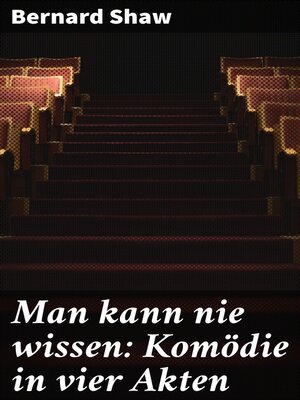 cover image of Man kann nie wissen